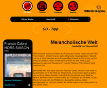 Screenshot: Die erste Gast-Kritik
